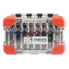 RS PRO Ratchet, Flat, Hex, Phillips, Pozidriv, Square, Torx Stainless Steel Screwdriver Bit Set, 71 Pieces 144-7954