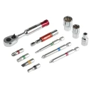 RS Pro Ratchet Hex Phillips Pozidriv Slotted Torx Screwdriver Bit Set 34 Pieces 144-7955