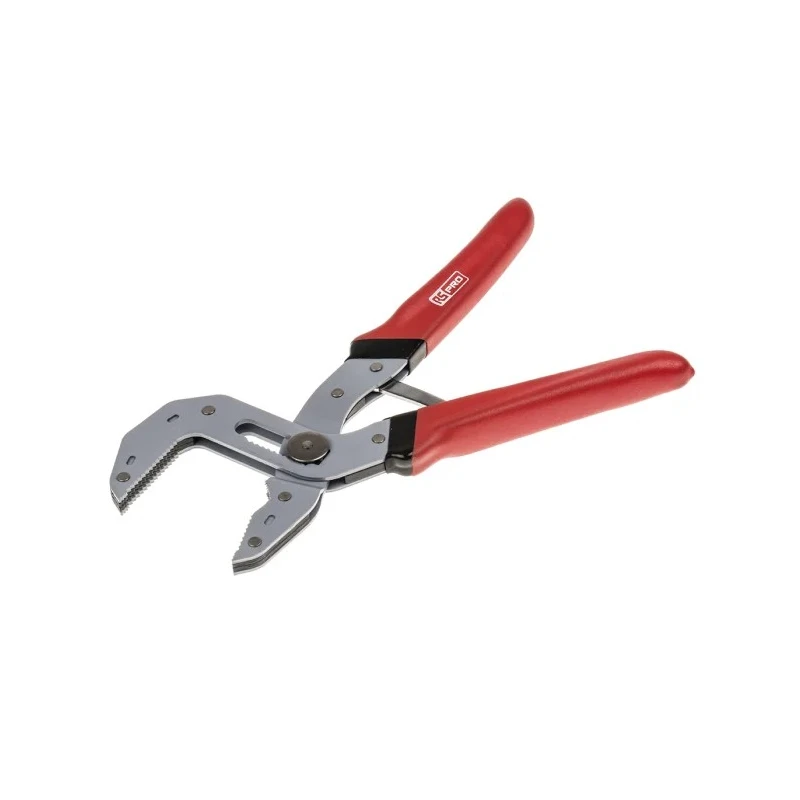 RS PRO 2-Piece Water Pump Plier Set, 254mm Overall, Curved Jaw, Comfort Grip Handles, Black Zinc Coated Steel 144-7964
