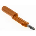 Phoenix Contact Test Connector Adapter, 10A, Copper Contact, 25V, Orange PAI-4-FIX OG 3034455