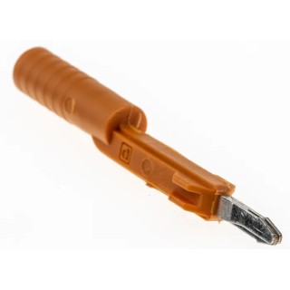 Phoenix Contact Test Connector Adapter, 10A, Copper Contact, 25V, Orange PAI-4-FIX OG 3034455