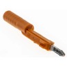 Phoenix Contact Test Connector Adapter, 10A, Copper Contact, 25V, Orange PAI-4-FIX OG 3034455