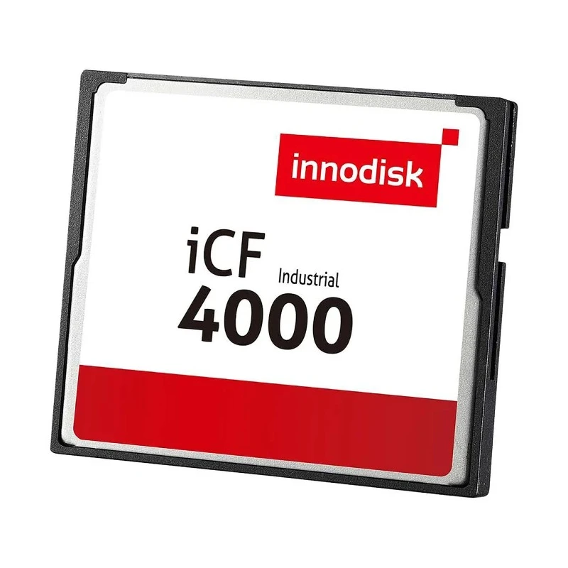 InnoDisk Industrial Grade Compact Flash Card 128 MB SLC Memory 20 Mbps Read 10 Mbps Write iCF4000