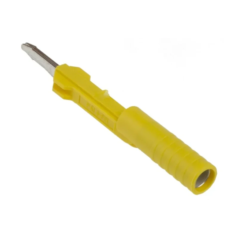 Phoenix Contact Test Connector Adapter 10A 25V Yellow Copper Material 3032745