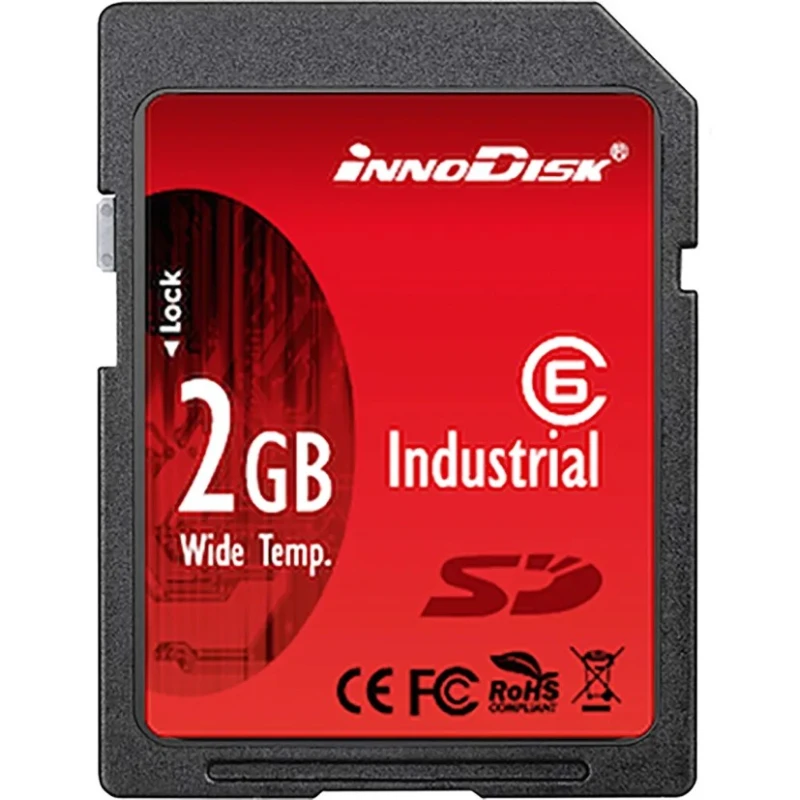 InnoDisk 2 GB Industrial Grade SD Card SD Memory Card Class 6 DS2A-02GI81W1B