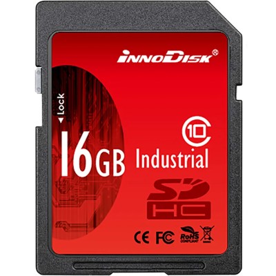 InnoDisk 16 GB Industrial Grade SDHC SD Card Class 10 DS2A-16GI81W1B