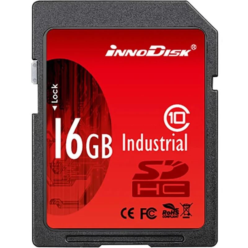 InnoDisk 16 GB Industrial Grade SDHC SD Card Class 10 DS2A-16GI81W1B