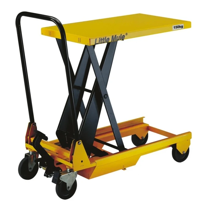 RS PRO Portable Single Scissor Lift Table 250 kg Load Capacity, 330-910 mm Height 684-3869