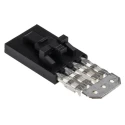 Molex 4-Way IDC Connector Female for Cable, 1 Row, 250V AC, 3A Current, Gold over Tin Plating 14562042