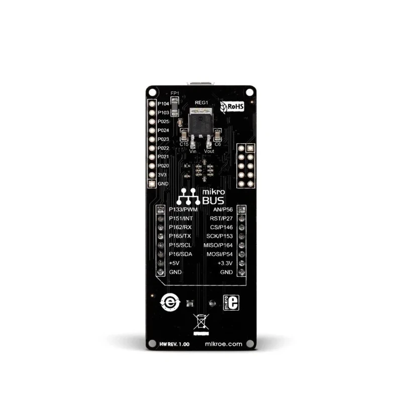 MikroElektronika Development Kit Clicker for Cortex-M4 MCU Add On Board 32-bit ARM Cortex-M4 MCU CEC1302 48MHz MIKROE-1970