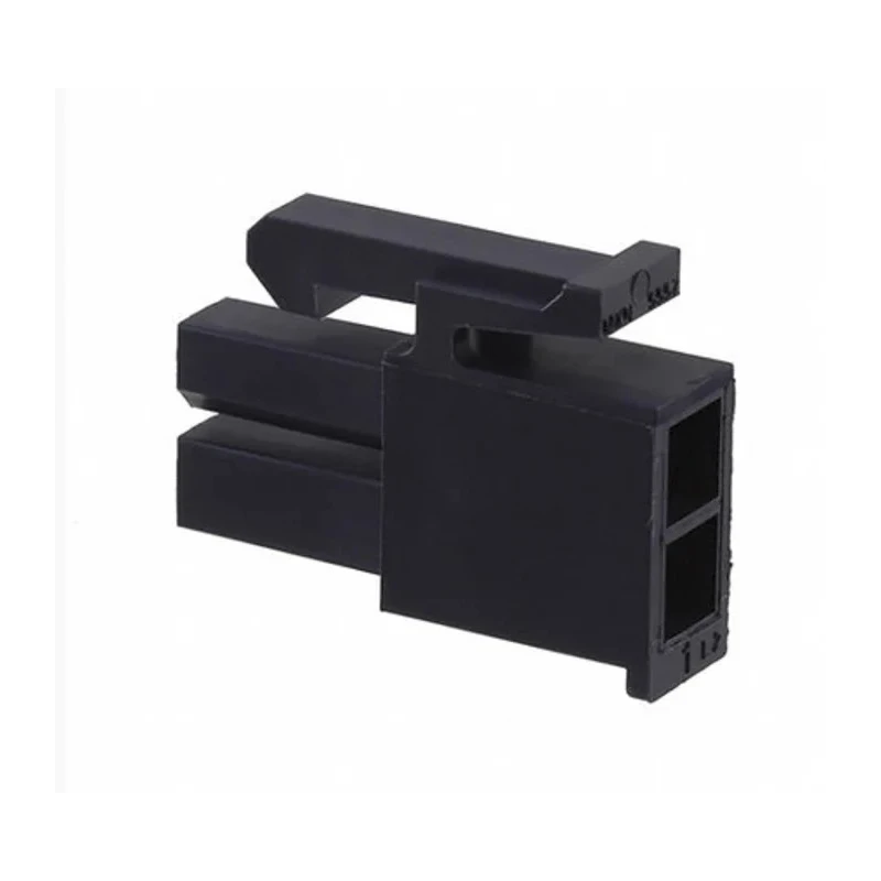Molex 469920210 Male Connector Housing, 4.2 mm Pitch, 2 Way, 2 Row Vertical Nylon Housing 46992