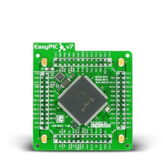 MikroElektronika Microcontroller Development Kit EasyPIC FUSION v7 MCU Add On Board MIKROE-2558