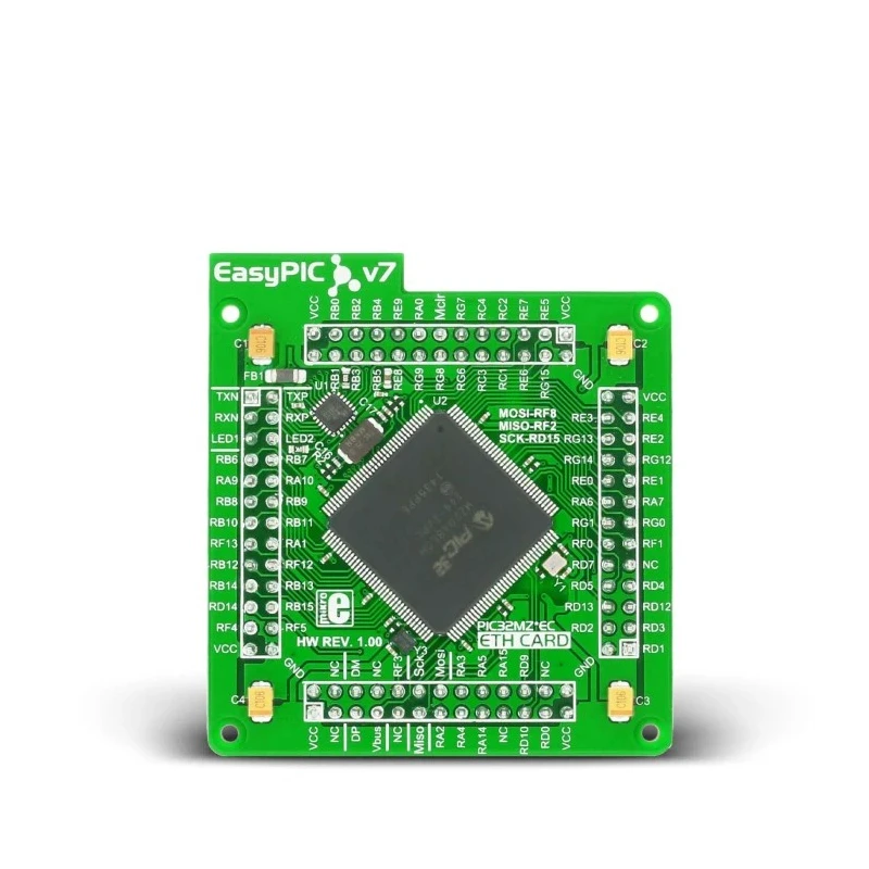 MikroElektronika Microcontroller Development Kit EasyPIC FUSION v7 MCU Add On Board MIKROE-2558