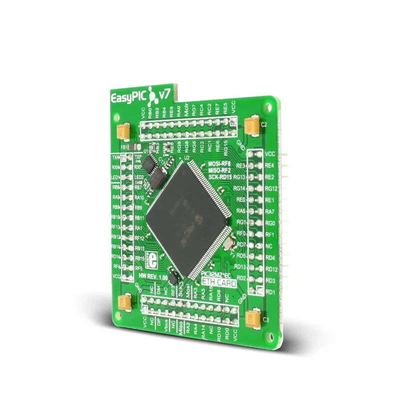 MikroElektronika Microcontroller Development Kit EasyPIC FUSION v7 MCU Add On Board MIKROE-2558