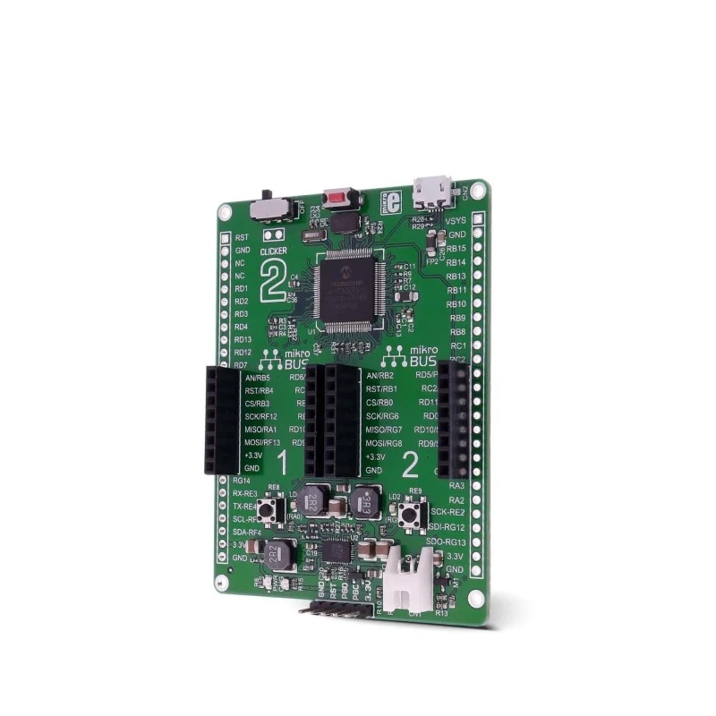 MikroElektronika MCU Development Kit Clicker 2 for dsPIC33 Add On Board MIKROE-2567