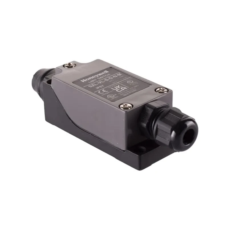 Honeywell Technologies SZL-VL Series Plunger Limit Switch, SPDT Contact, IP67 Metal Housing, 380V AC, 10A SZL-VL-S-D-N-M
