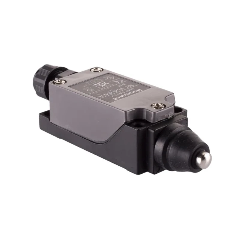 Honeywell Technologies SZL-VL Series Plunger Limit Switch, SPDT Contact, IP67 Metal Housing, 380V AC, 10A SZL-VL-S-D-N-M