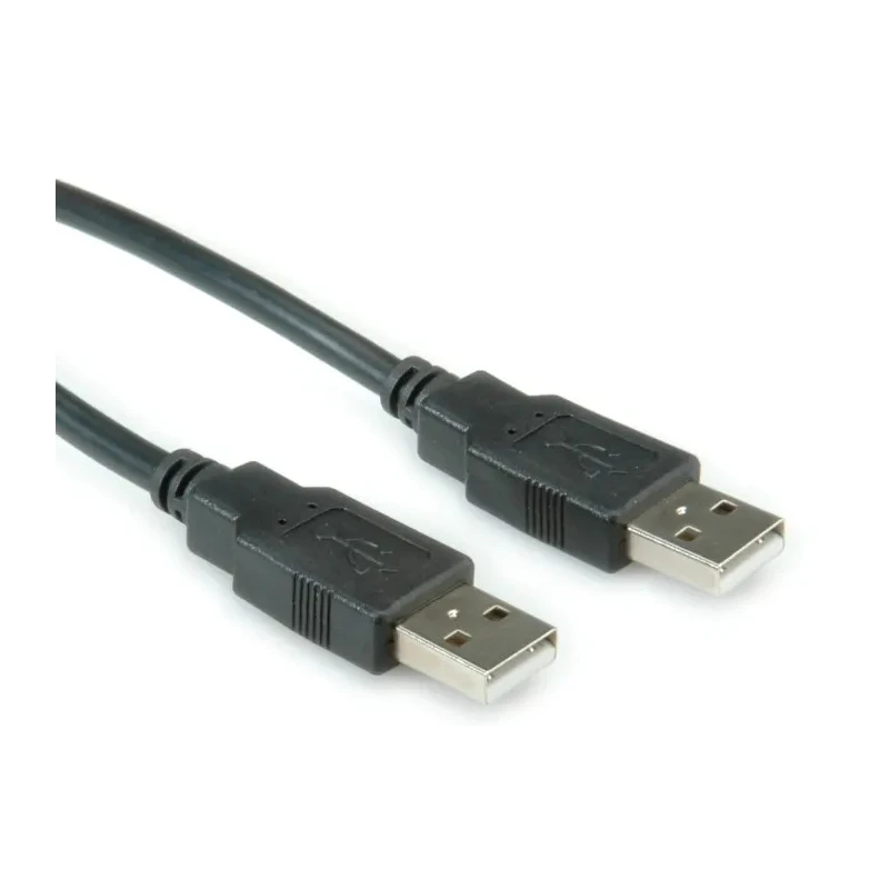 Roline IC Socket USB Cable Male USB Type A to Male USB Type A USB 2.0 Black 3 m 11.02.8930-100