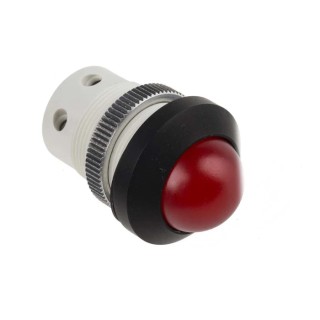 Signal Construct Yellow LED Panel Mount Indicator 22 mm, Screw Termination, IP67, 20V SMRD22034