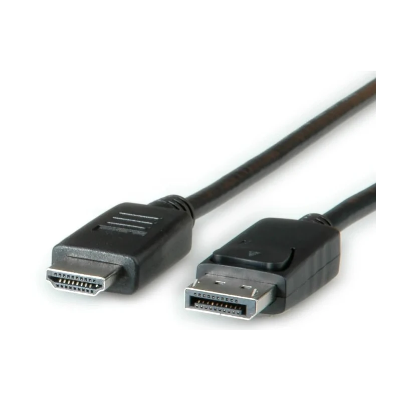 Roline Male DisplayPort to Male HDMI Polyvinyl Chloride DisplayPort Cable 2 m 11.04.5781-10