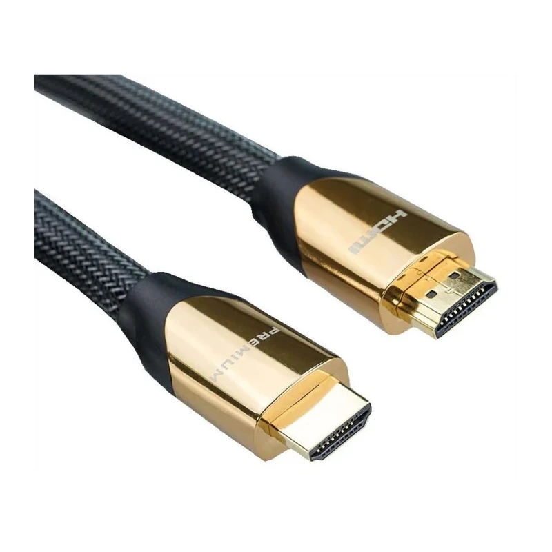 Roline Premium Series High Speed 2 m Male HDMI to Male HDMI Cable, Black 11.04.5802-10