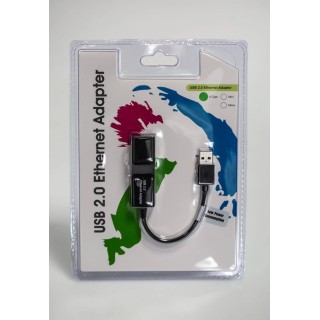 RS PRO USB Ethernet Adapter USB 2.0 100Mbps Network Speed 1 Port RJ45 144-7998