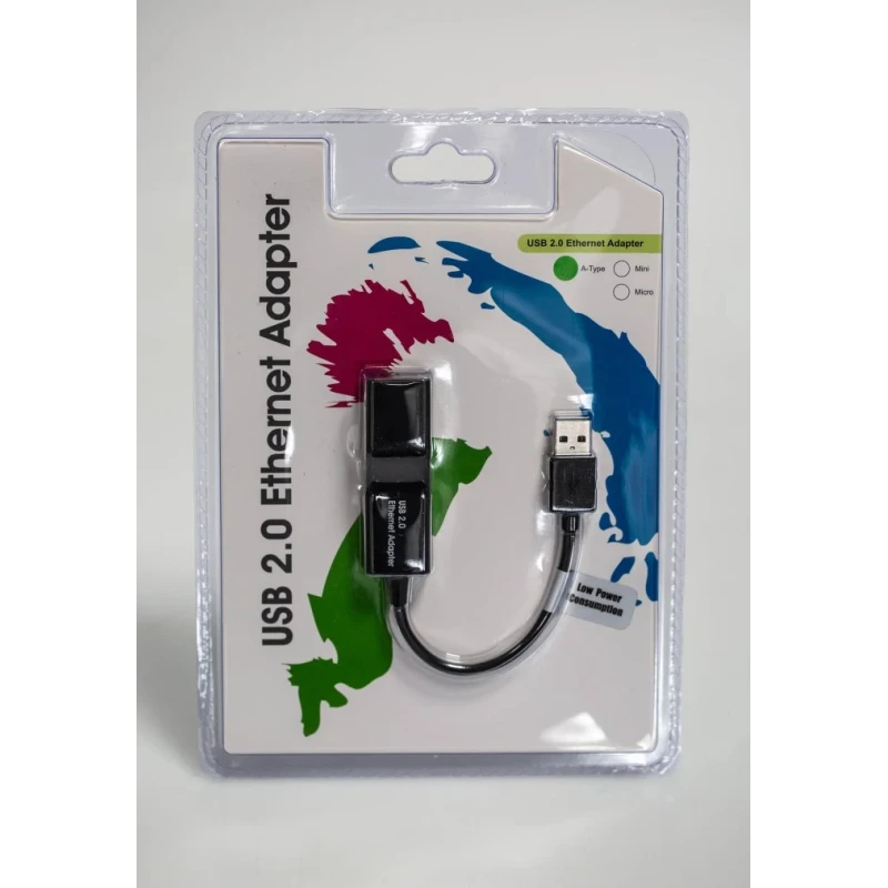 RS PRO USB Ethernet Adapter USB 2.0 100Mbps Network Speed 1 Port RJ45 144-7998
