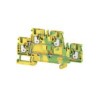 Weidmüller A Series DIN Rail Terminal Block Yellow Green 2-Level 2.5mm² 24A 800V Push-in 1547680000