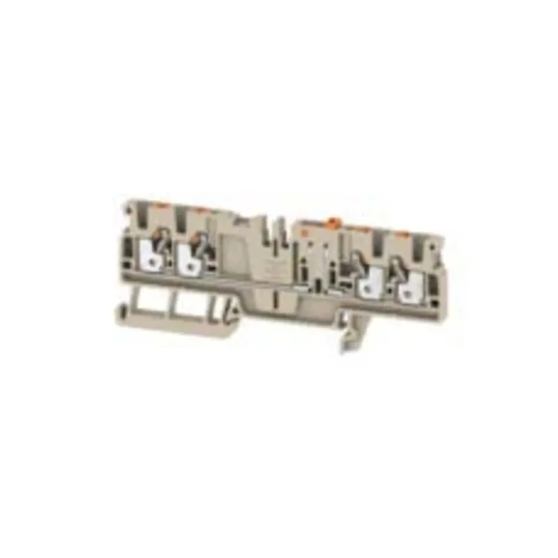 Weidmüller A Series DIN Rail Terminal Block Beige, 2.5mm², 1-Level, Push-in, 400V, 20A 1989860000