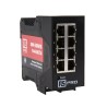 RS PRO Unmanaged 8 Port Ethernet Switch 10/100 Mbps DIN Rail Mount IP-20 Metal Case 144-8674