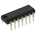 Texas Instruments Schmitt Trigger Input CMOS Inverter 6 Elements, 14-Pin PDIP Package SN74AC14N