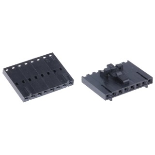 Molex SL Female Connector Housing 2.54 mm Pitch 8 Way 1 Row Straight 50-57-9408