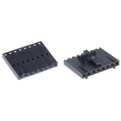 Molex SL Female Connector Housing 2.54 mm Pitch 8 Way 1 Row Straight 50-57-9408