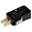 Omron Pin Plunger Micro Switch, Tab Terminal, 15 A, 250 V AC, SPDT, IP40 V-15-1C25
