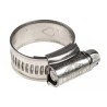 RS PRO Stainless Steel Hex Screw Worm Drive Hose & Jubilee Clip 12mm Band Width 18-25mm ID 145-0268