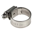 RS PRO Stainless Steel Hex Screw Worm Drive Hose & Jubilee Clip 12mm Band Width 18-25mm ID 145-0268
