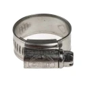 RS PRO Stainless Steel Hex Screw Worm Drive Hose & Jubilee Clip 12mm Band Width 18-25mm ID 145-0268