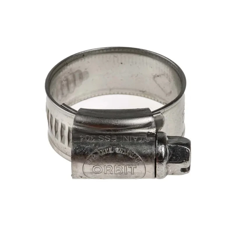 RS PRO Stainless Steel Hex Screw Worm Drive Hose & Jubilee Clip 12mm Band Width 18-25mm ID 145-0268