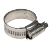 RS PRO Stainless Steel Hex Screw Worm Drive Hose Clip 12 mm Band Width 22-30 mm ID 145-0269