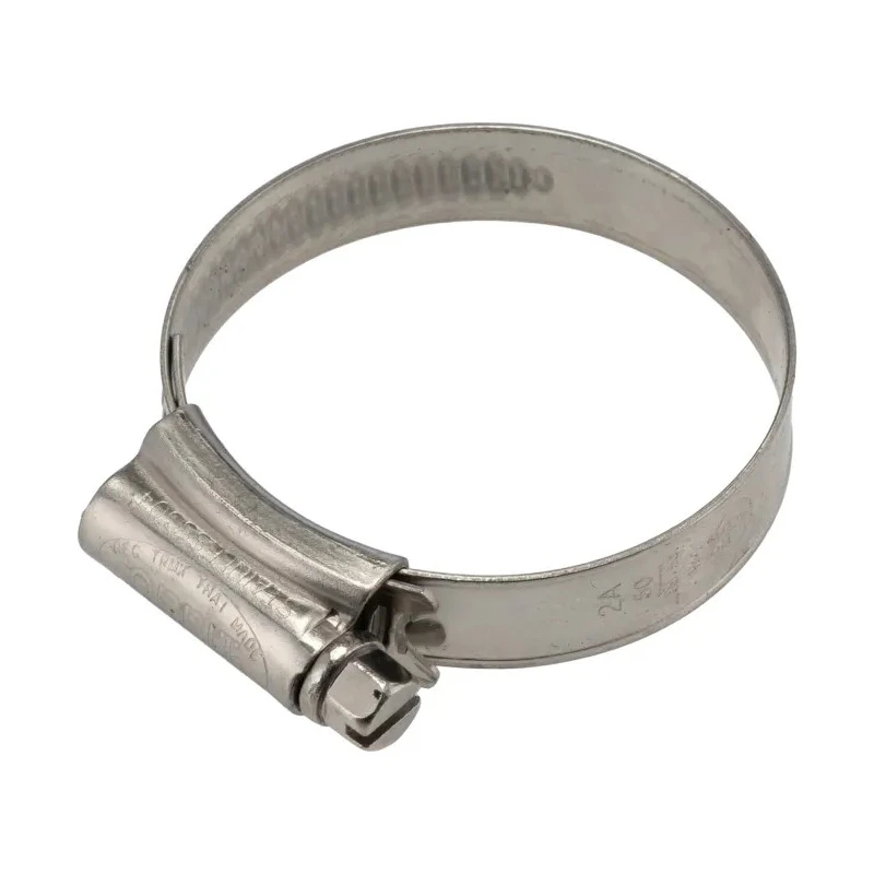 RS PRO Stainless Steel Hex Screw Worm Drive Hose Clip 12mm Band Width 35-50mm ID 145-0273