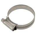 RS PRO Stainless Steel Hex Screw Worm Drive Hose Clip 12mm Band Width 35-50mm ID 145-0273