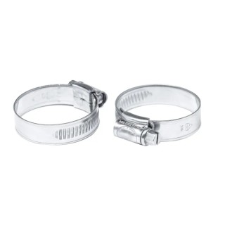 RS PRO Stainless Steel Hex Screw Worm Drive Hose Clip 12mm Width 40-55mm ID 145-0274