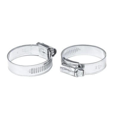 RS PRO Stainless Steel Hex Screw Worm Drive Hose Clip 12mm Width 40-55mm ID 145-0274
