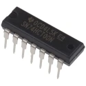 Texas Instruments 4 2-Input NAND Logic Gate 14-Pin PDIP SN74HCT00N