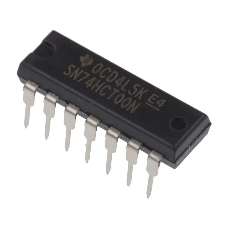 Texas Instruments 4 2-Input NAND Logic Gate 14-Pin PDIP SN74HCT00N
