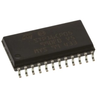 STMicroelectronics 16 Output Display Driver LED Driver Surface Mount 20V 100mA 5mA STP16CP05MTR