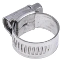 RS PRO Stainless Steel Hex Screw Worm Drive Hose Clip 12mm Band Width 16-22mm ID 145-0267