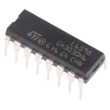 STMicroelectronics 16-Pin PDIP PWM Controller Half Bridge Resonant 400 kHz 16.6V L6598