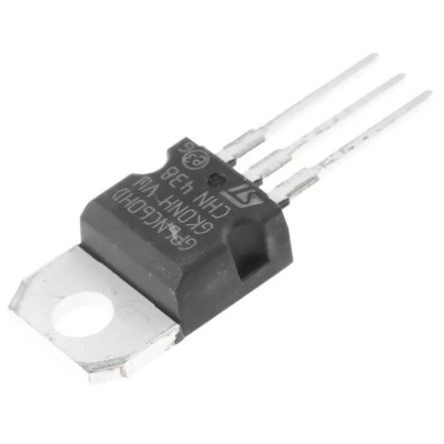 STMicroelectronics N-Channel IGBT 15 A 600 V 3-Pin TO-220 Through Hole STGP6NC60HD