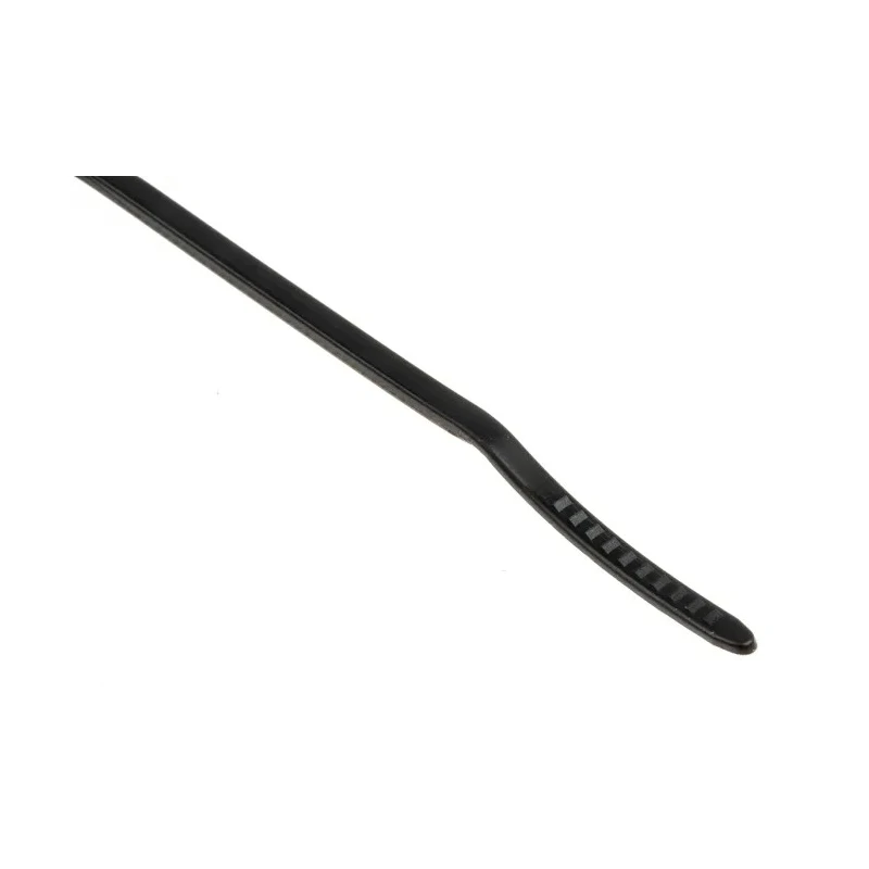 HellermannTyton Non-Releasable Cable Tie 100 mm Length x 2.5 mm Width Black Polyamide 66 T18R-PA66-BK 111-01910 T18R-PA66-BK